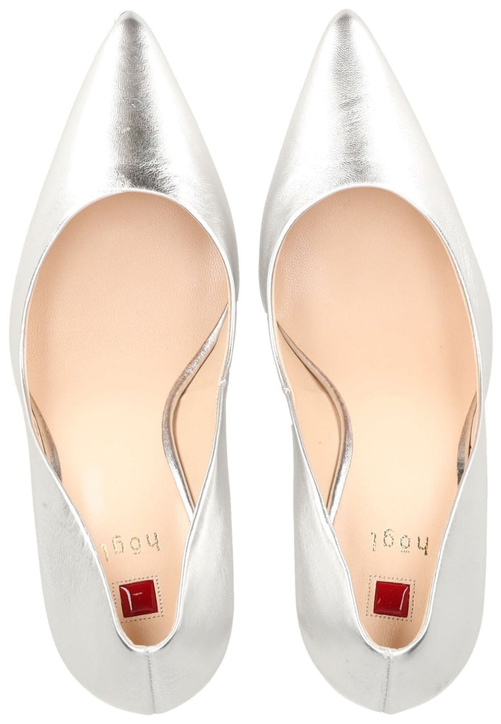 Högl Pumps Leder Silber