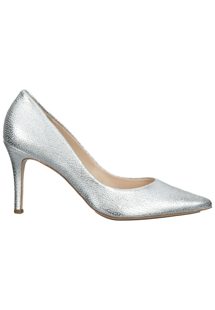 Högl Pumps Leder Silber