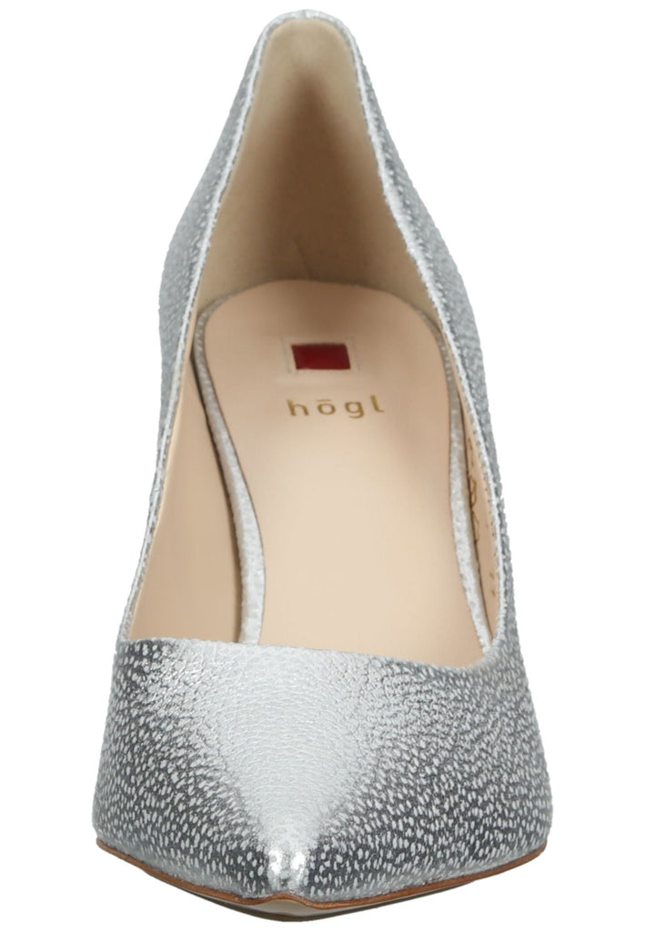 Högl Pumps Leder Silber