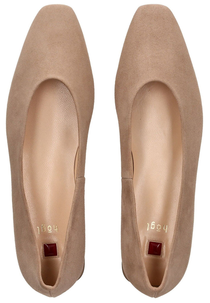 Högl Pumps Leder Taupe