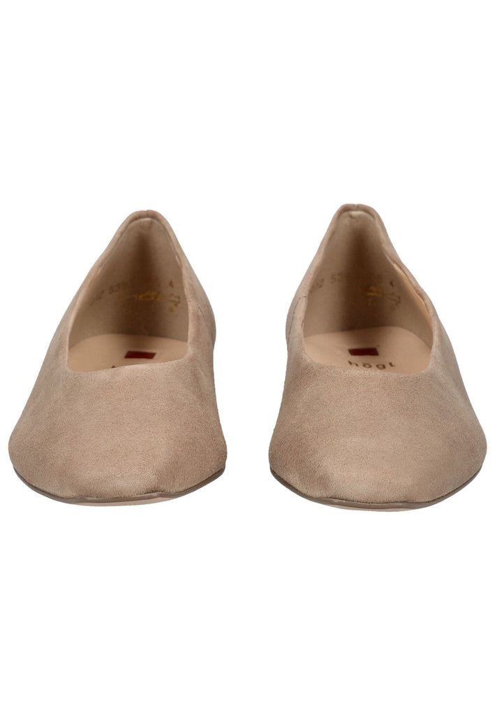Högl Pumps Leder Taupe