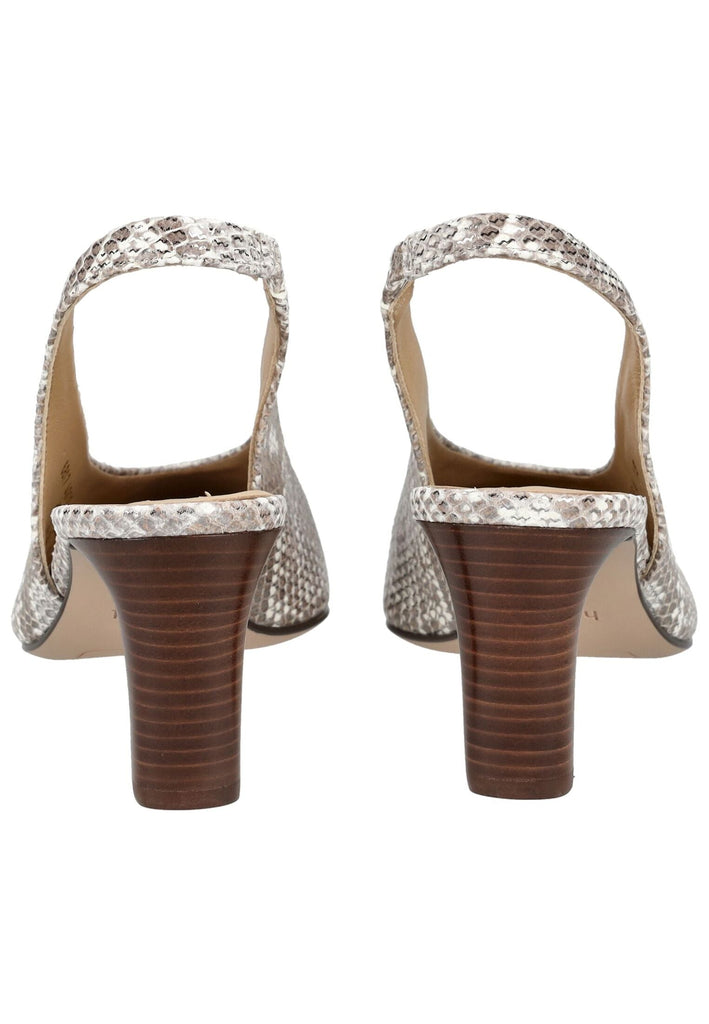 Högl Pumps Leder Taupe
