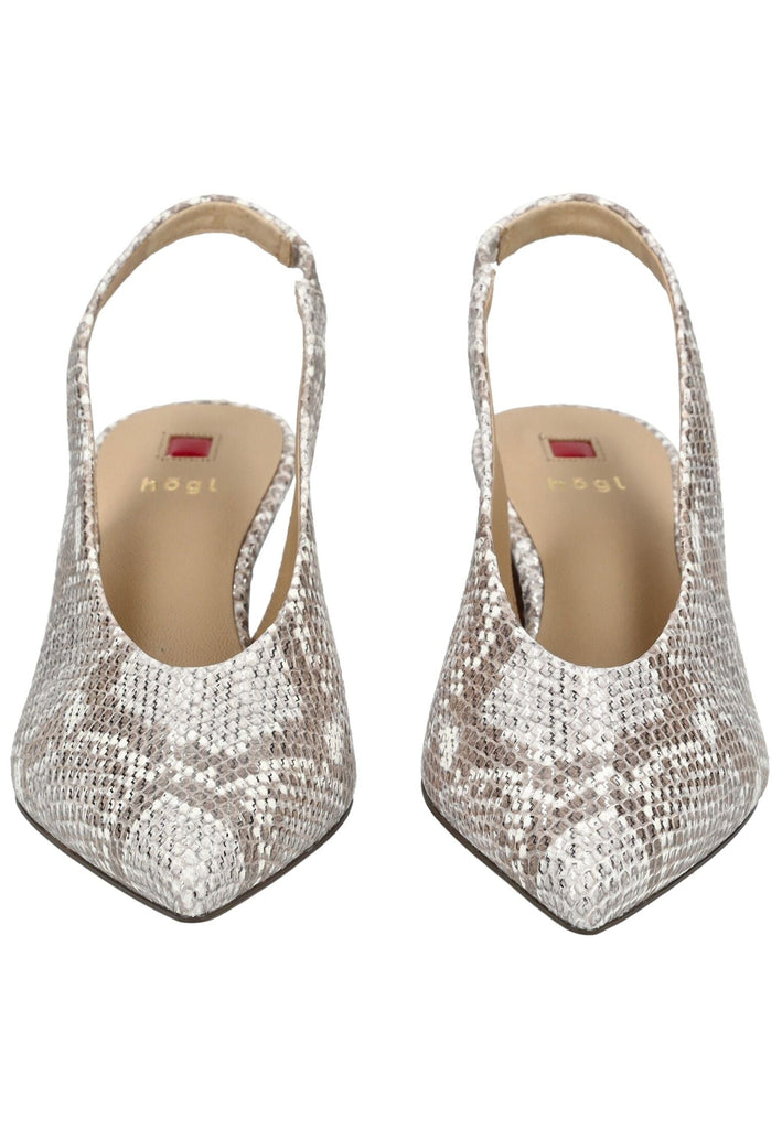 Högl Pumps Leder Taupe
