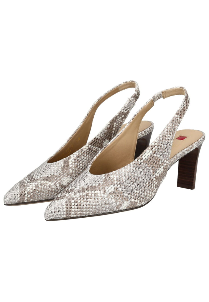 Högl Pumps Leder Taupe