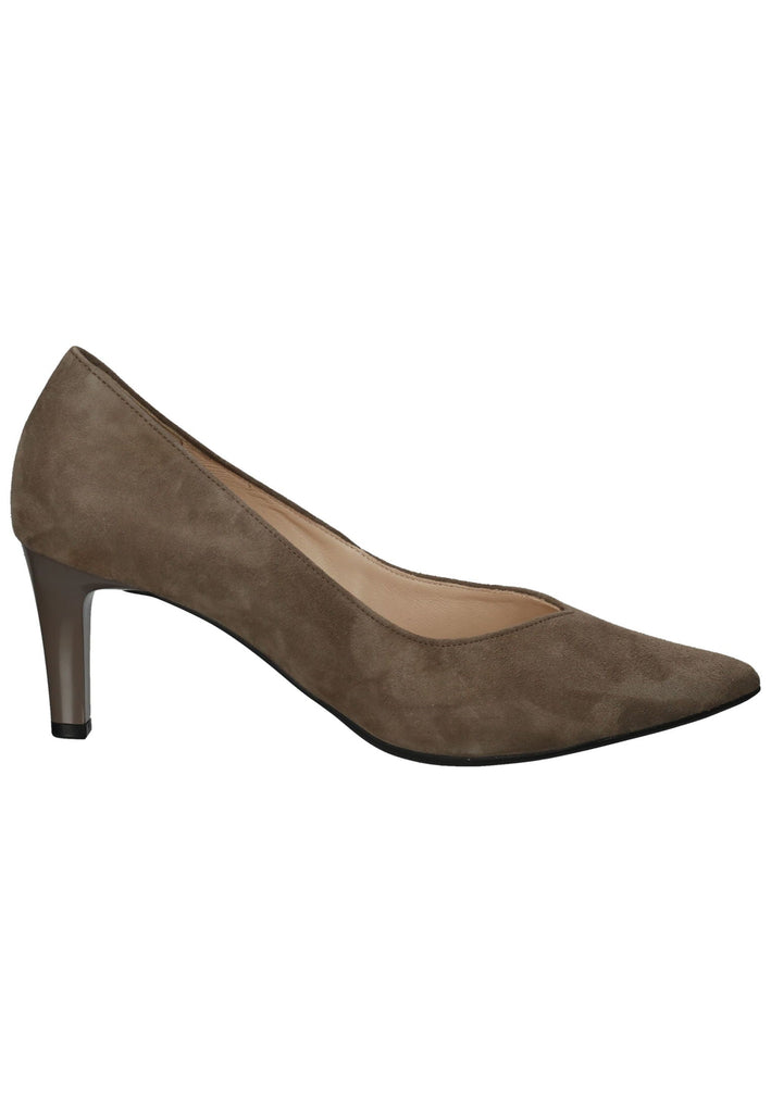 Högl Pumps Leder Taupe