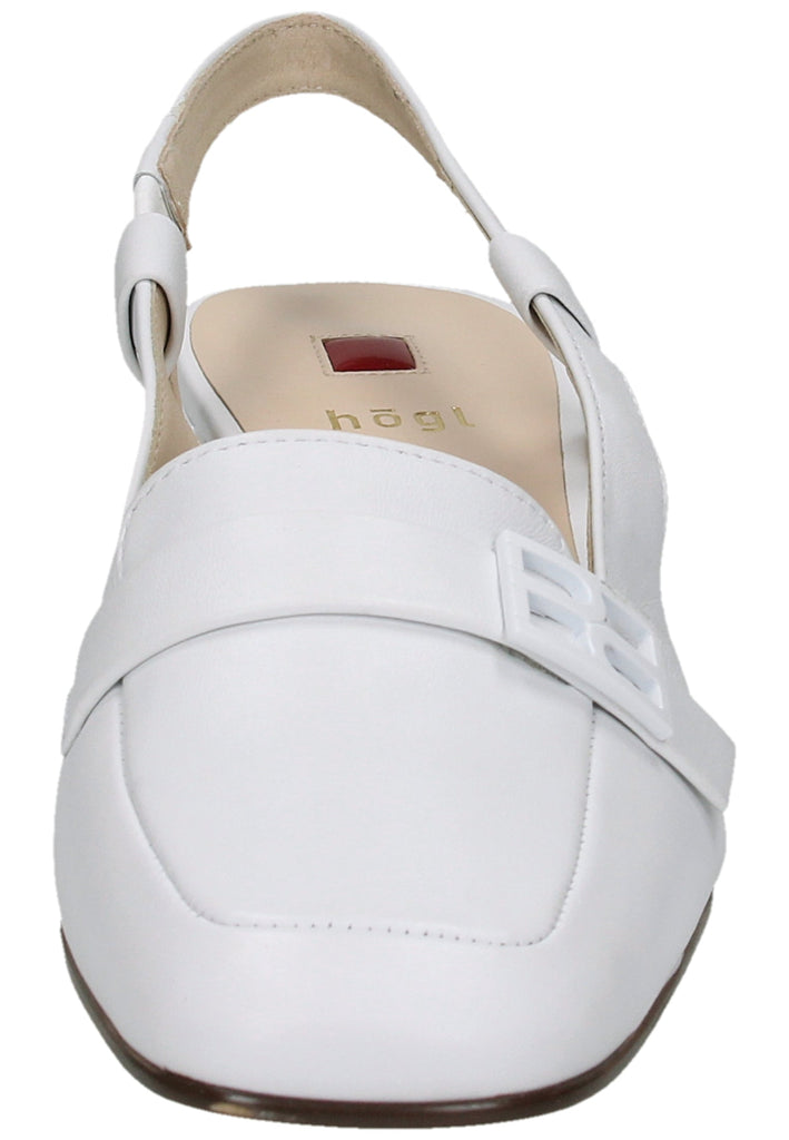 Högl Pumps Leder Weiß