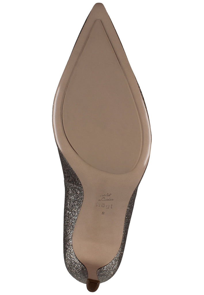 Högl Pumps Lederimitat Bronce