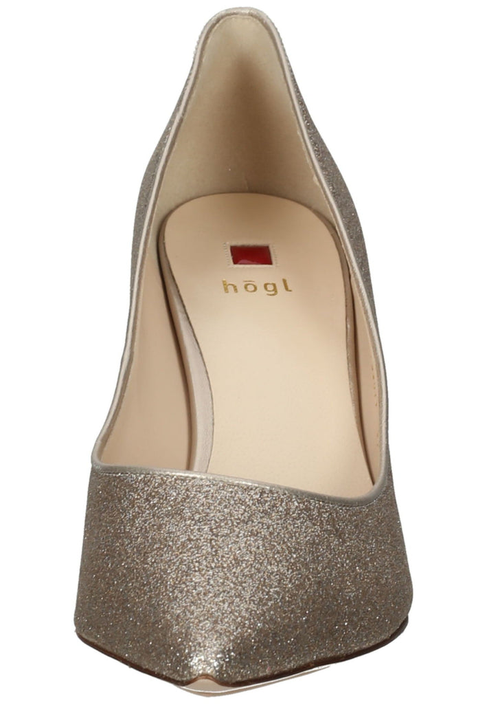 Högl Pumps Lederimitat Bronce