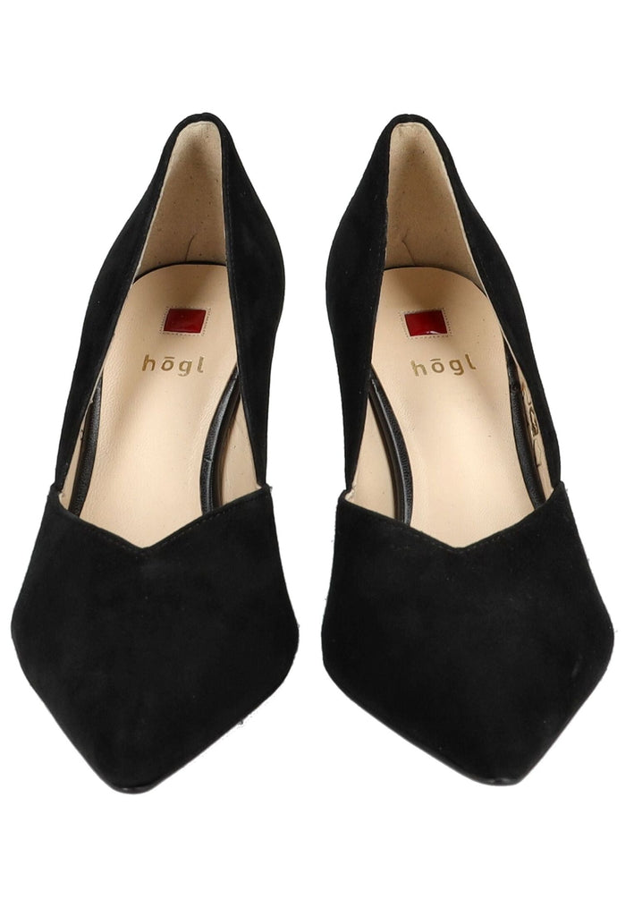 Högl Pumps Samt Schwarz