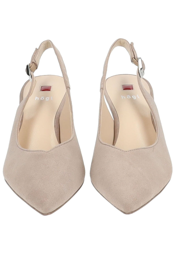 Högl Pumps Samt Taupe