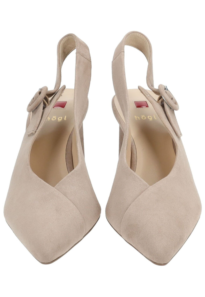 Högl Pumps Samt Taupe