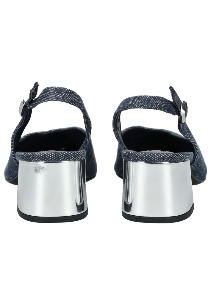 Högl Pumps Textil Blau