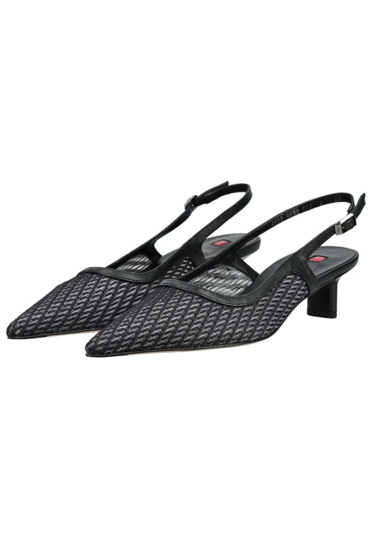 Högl Pumps Textil Schwarz