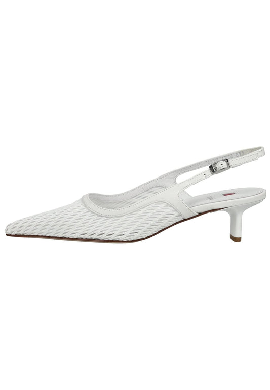Högl Pumps Textil Weiß