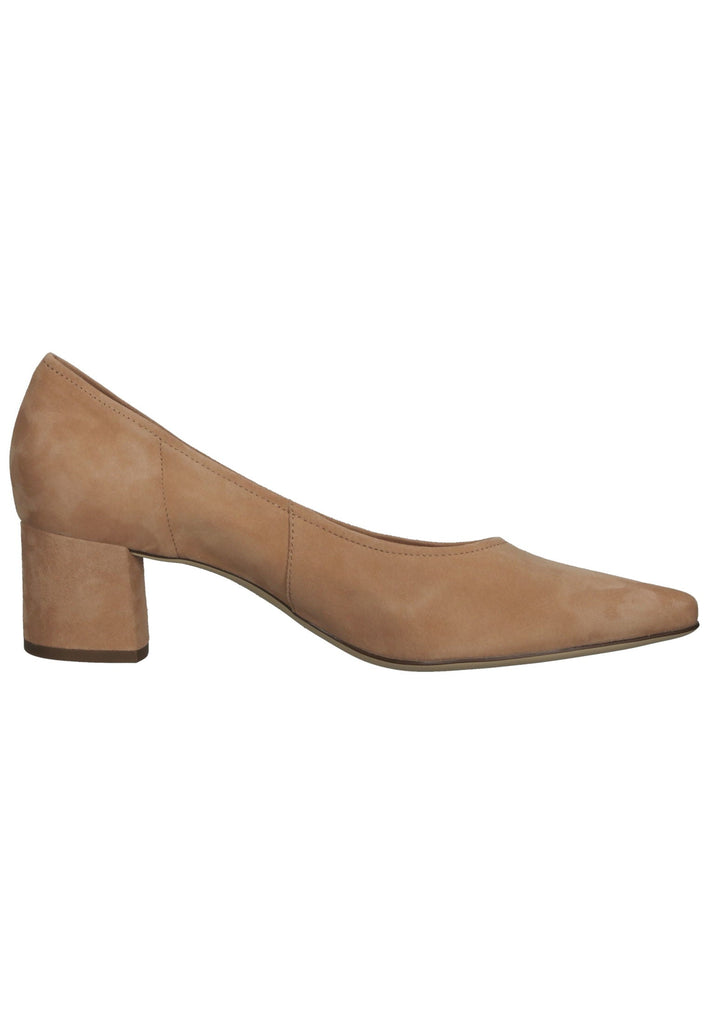 Högl Pumps Veloursleder Beige