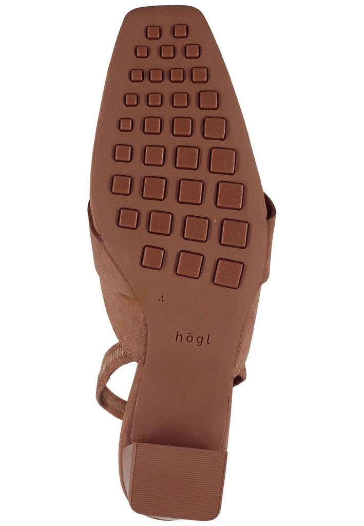 Högl Pumps Veloursleder Braun