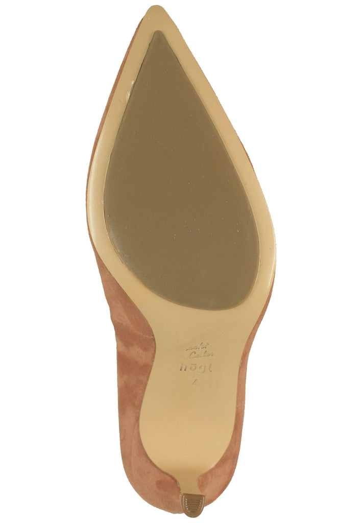 Högl Pumps Veloursleder Braun
