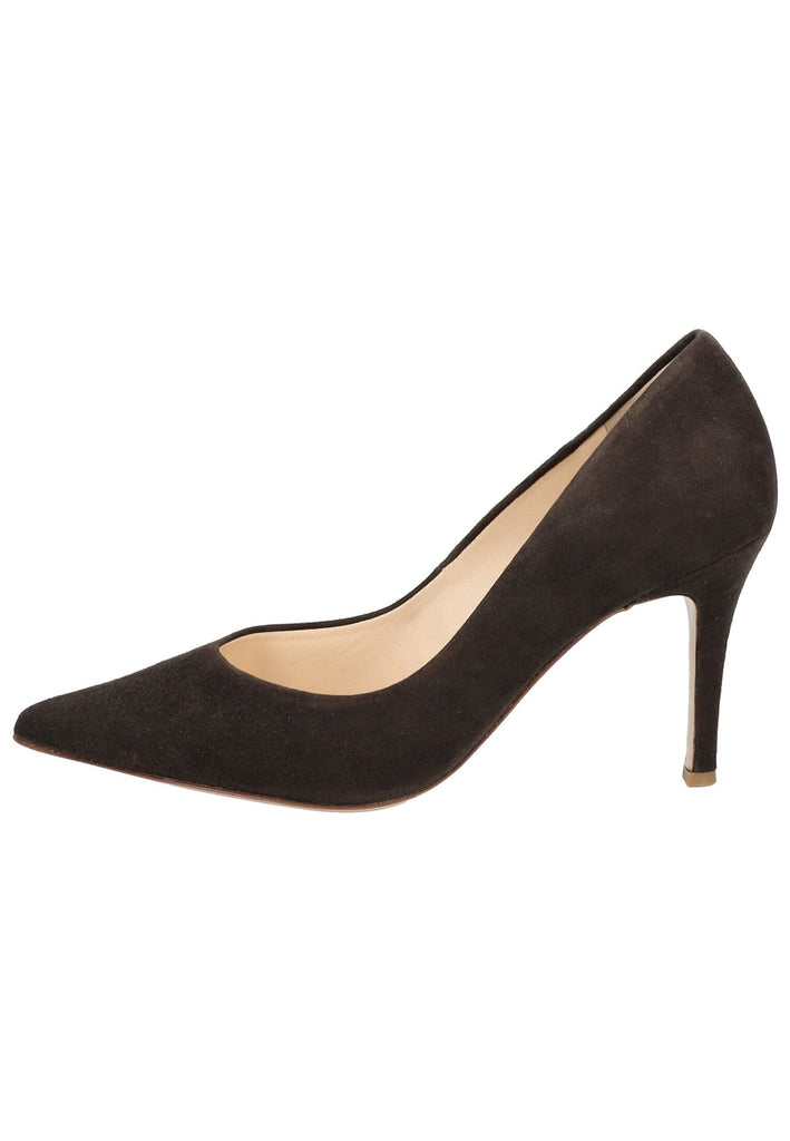Högl Pumps Veloursleder Dunkelbraun