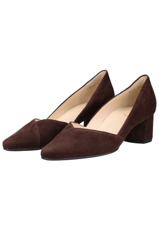 Högl Pumps Veloursleder Dunkelbraun
