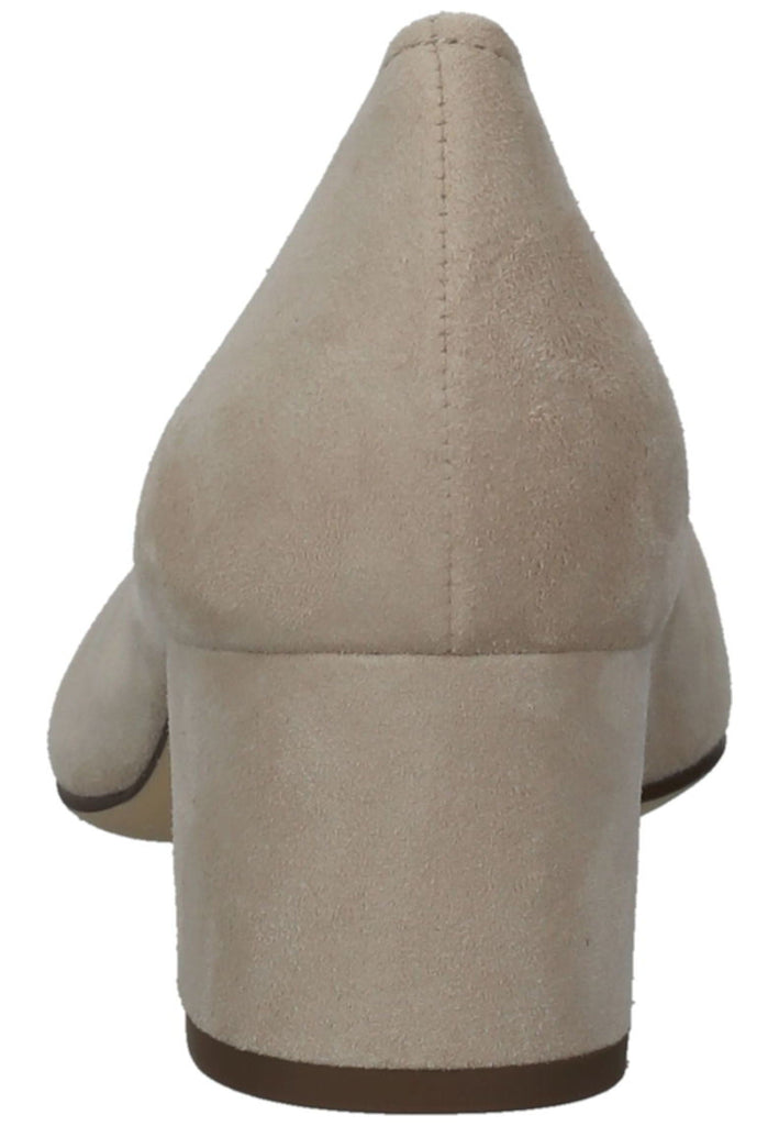 Högl Pumps Veloursleder Hellbeige