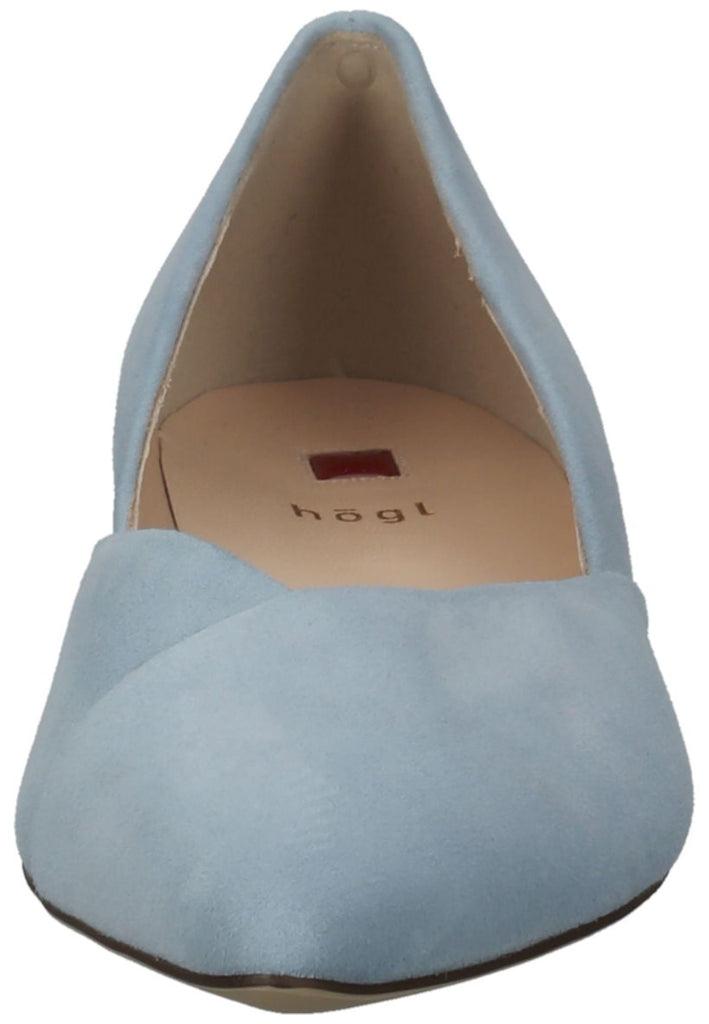 Högl Pumps Veloursleder Hellblau