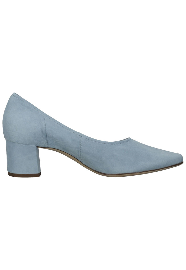 Högl Pumps Veloursleder Hellblau