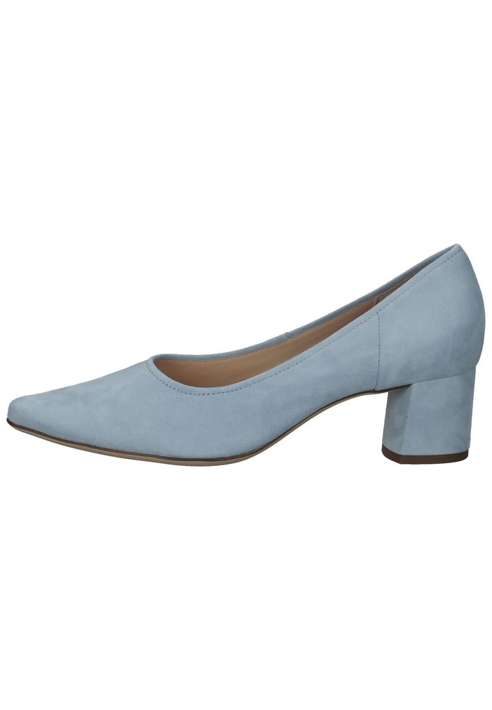 Högl Pumps Veloursleder Hellblau