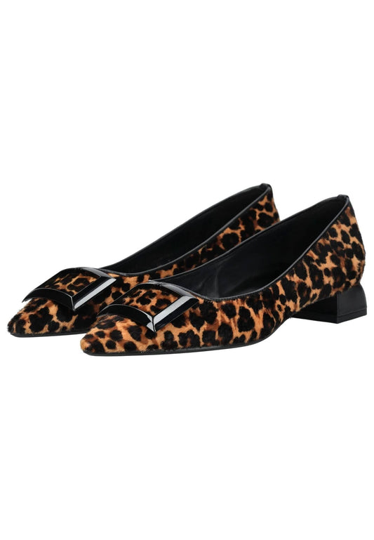 Högl Pumps Veloursleder Leopard