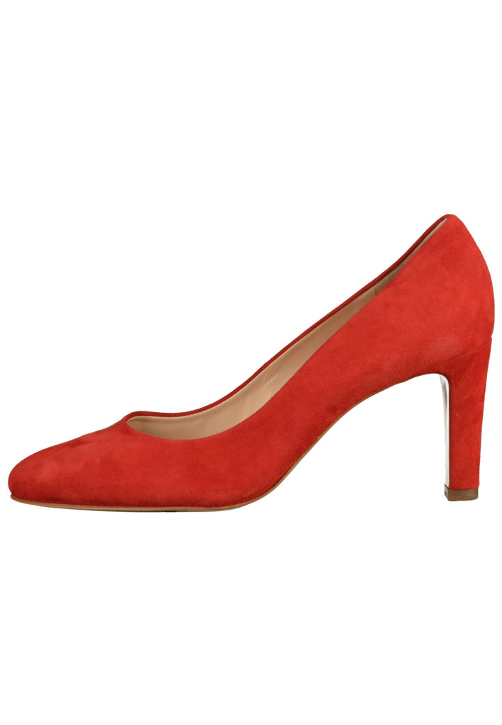 Högl Pumps Veloursleder Rot