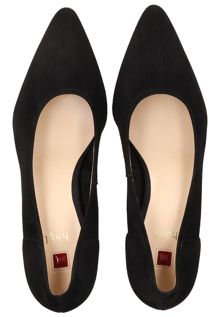 Högl Pumps Veloursleder Schwarz