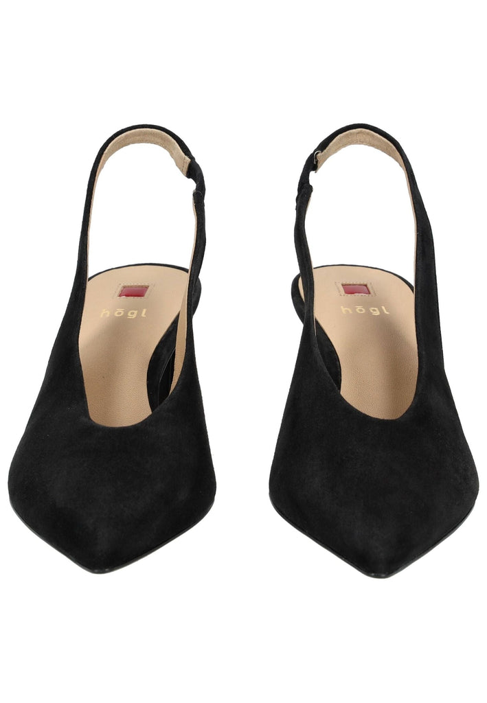 Högl Pumps Veloursleder Schwarz