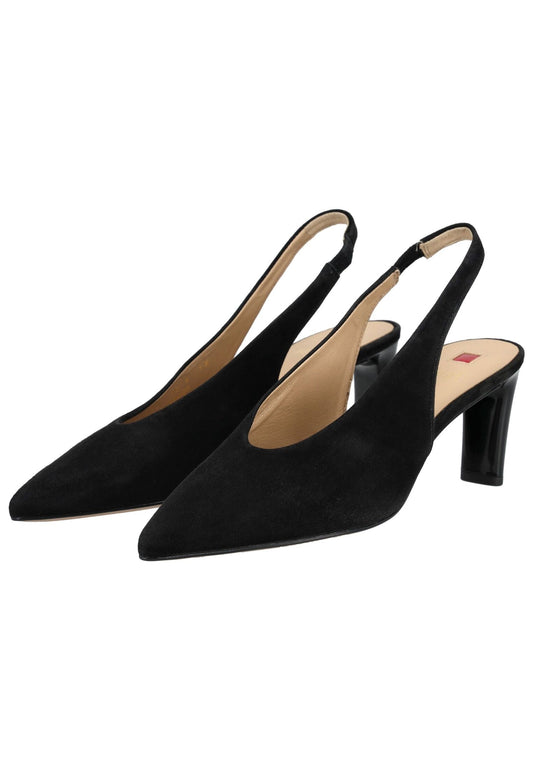 Högl Pumps Veloursleder Schwarz