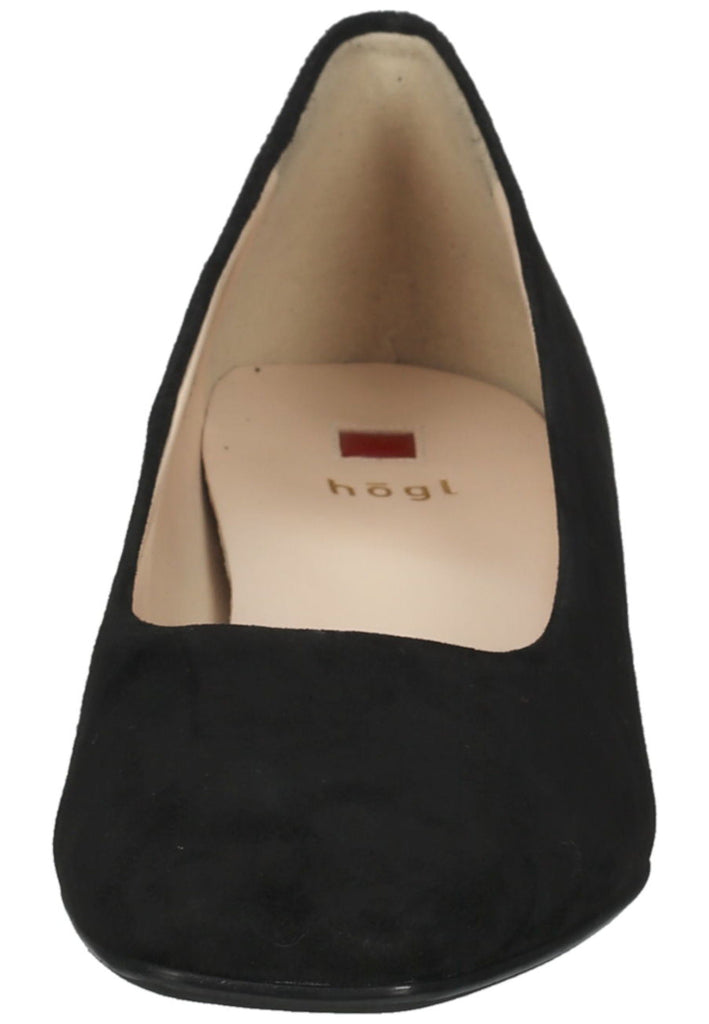 Högl Pumps Veloursleder Schwarz