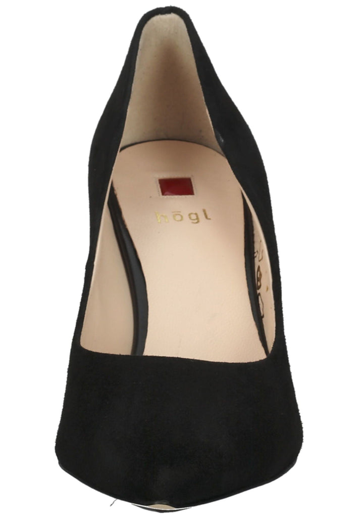Högl Pumps Veloursleder Schwarz