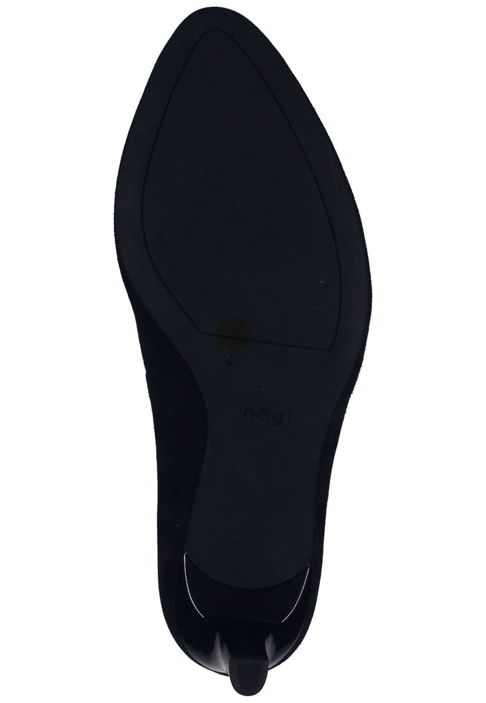 Högl Pumps Veloursleder Schwarz