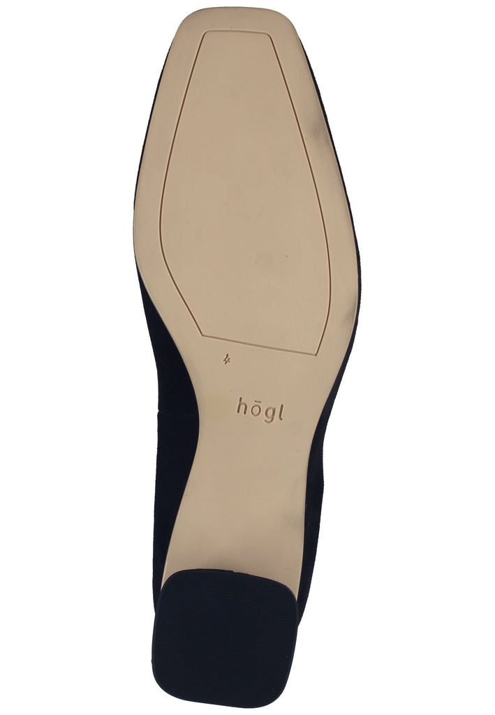 Högl Pumps Veloursleder Schwarz