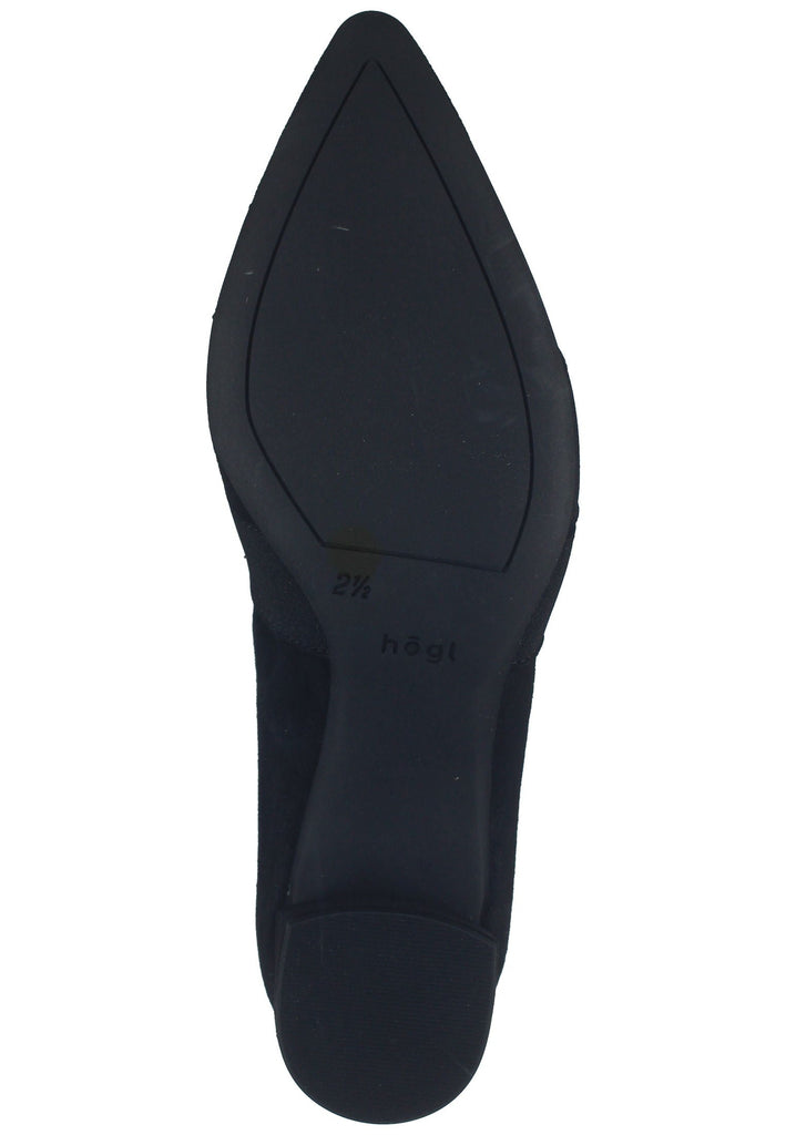 Högl Pumps Veloursleder Schwarz