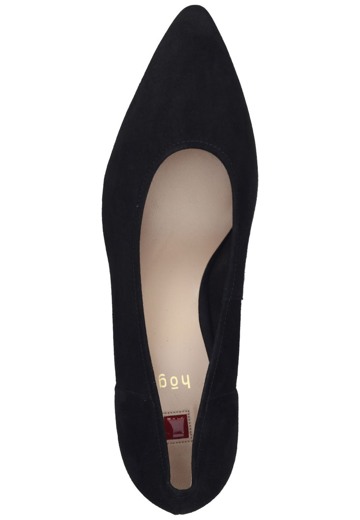 Högl Pumps Veloursleder Schwarz