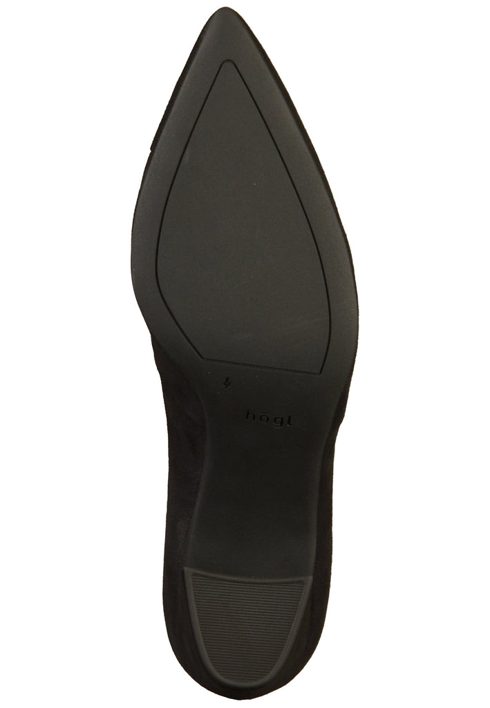 Högl Pumps Veloursleder Schwarz