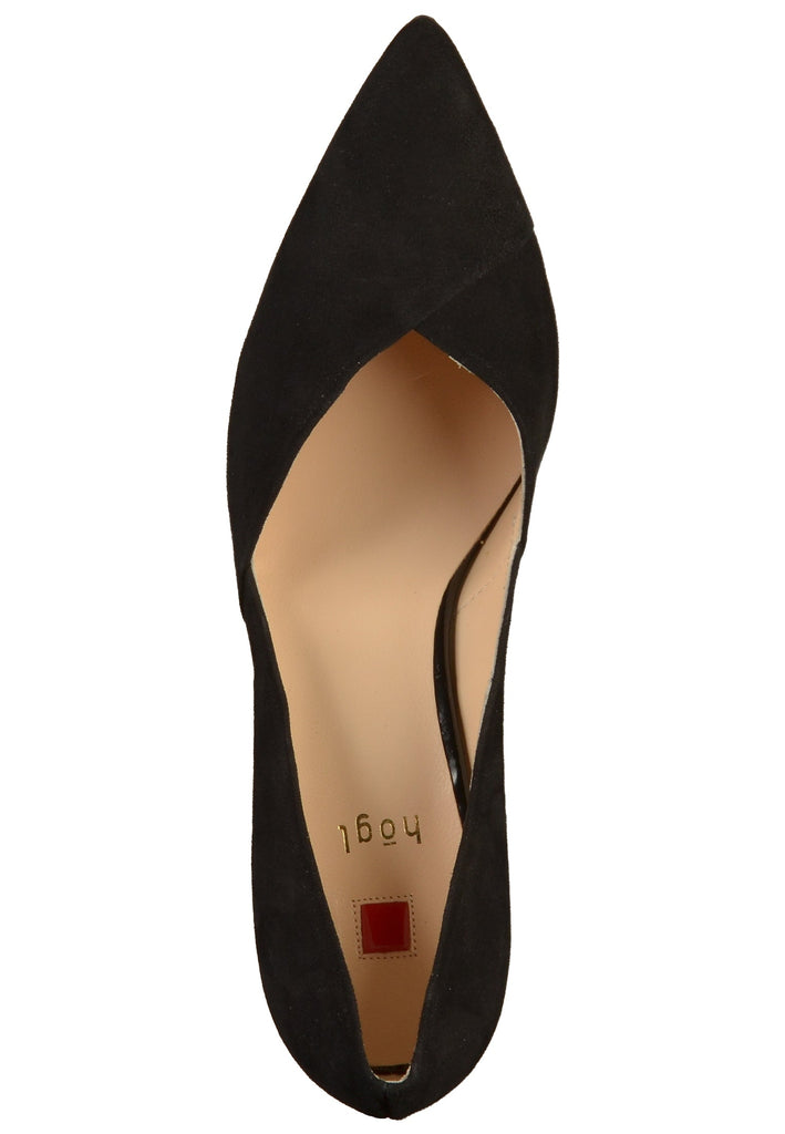 Högl Pumps Veloursleder Schwarz