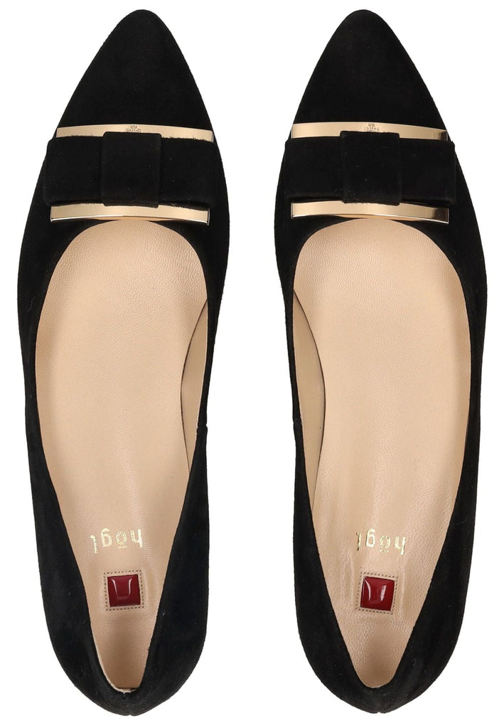 Högl Pumps Veloursleder Schwarz