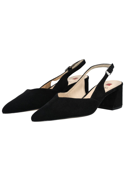 Högl Pumps Veloursleder Schwarz