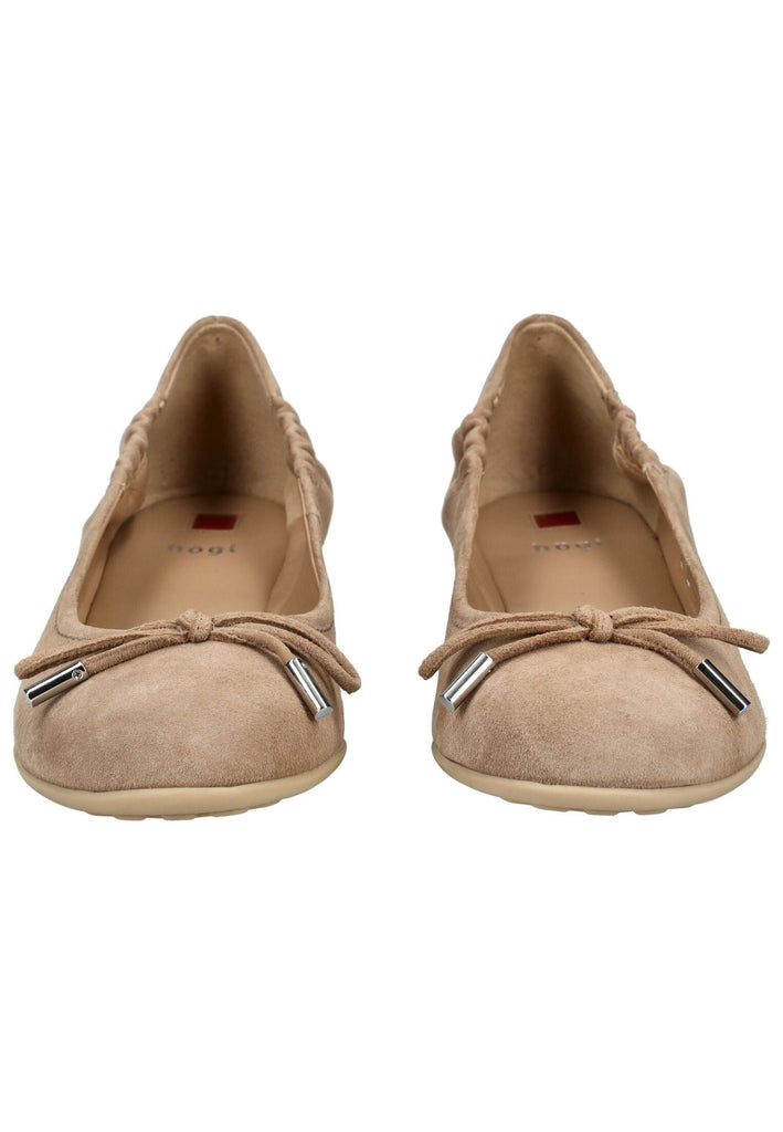 Högl Pumps Veloursleder Taupe