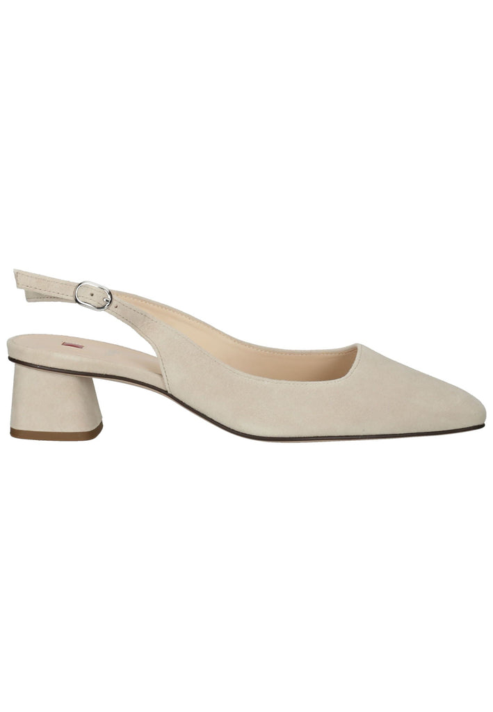 Högl Pumps Veloursleder Taupe