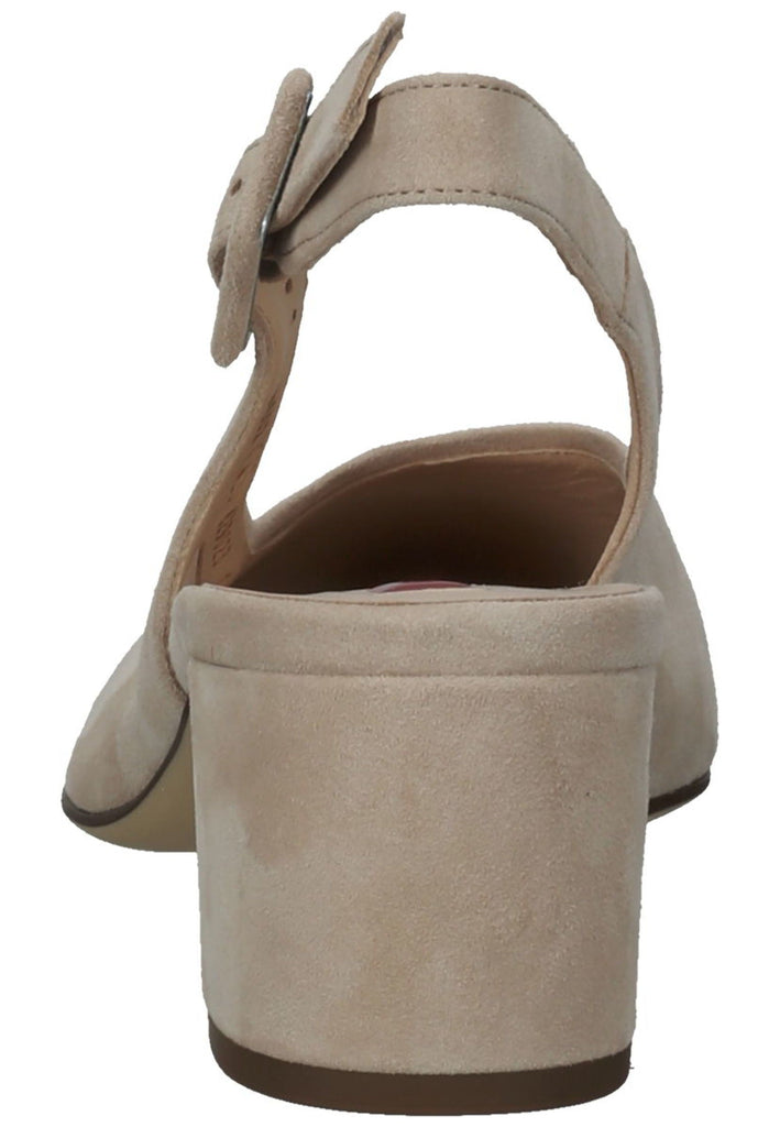 Högl Pumps Veloursleder Taupe