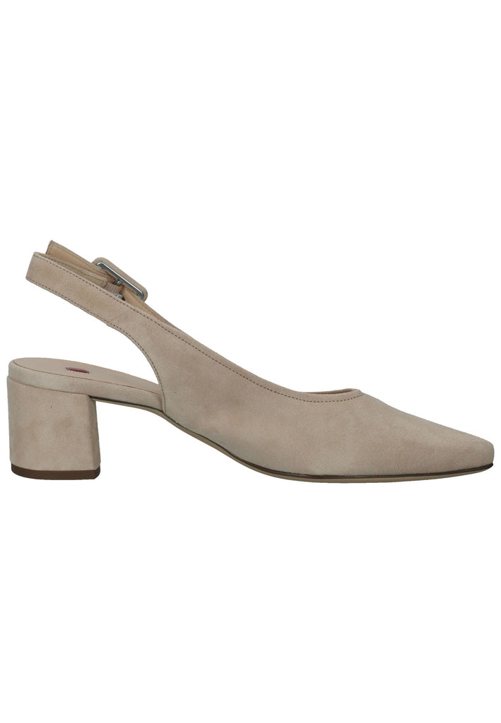 Högl Pumps Veloursleder Taupe