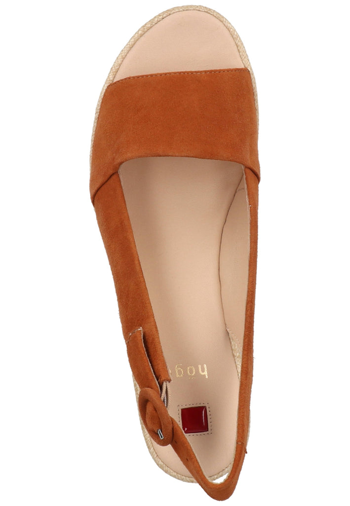 Högl Sandalen Leder Braun/Beige