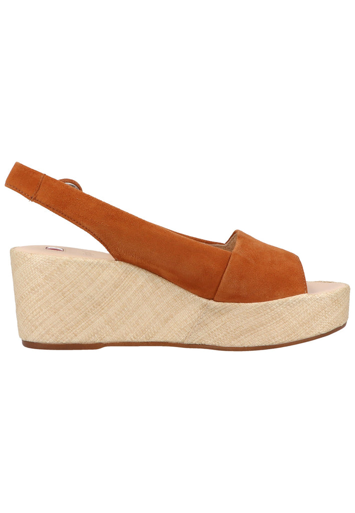 Högl Sandalen Leder Braun/Beige