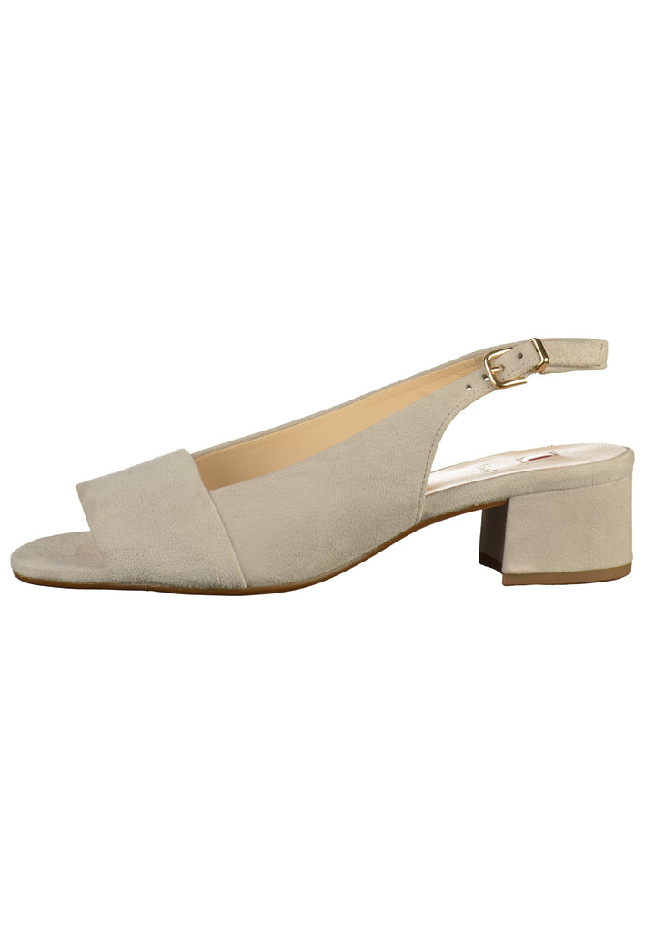 Högl Sandalen Leder Hellgrau