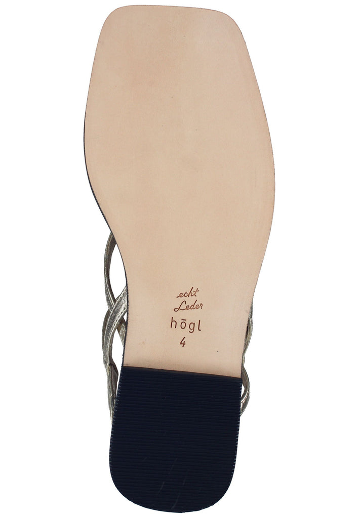 Högl Sandalen Leder Platin